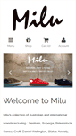 Mobile Screenshot of milu.com.au