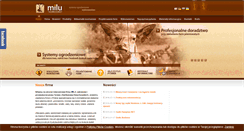 Desktop Screenshot of milu.com.pl